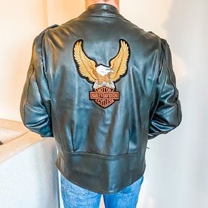Harley Davidson An American Legend Leather Jacket